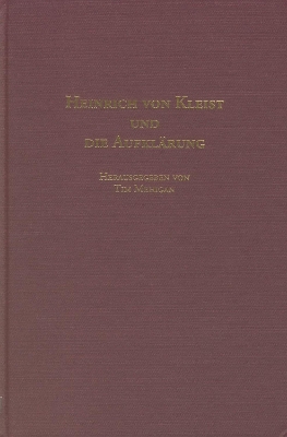 Book cover for Heinrich von Kleist und die Aufklarung