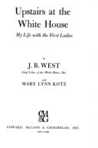 Cover of Upstairs White House