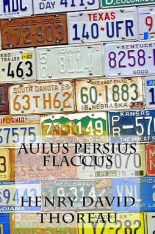 Cover of Aulus Persius Flaccus