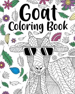 Book cover for Goat Coloring Book