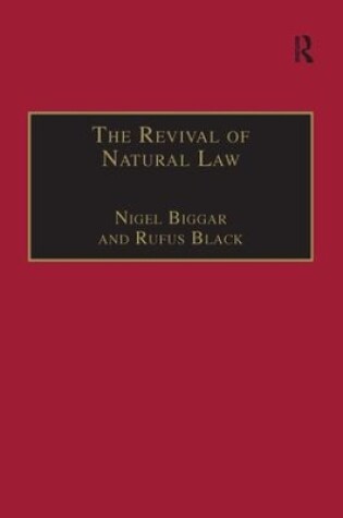 Cover of The Revival of Natural Law