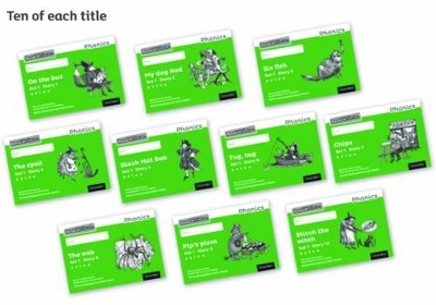 Book cover for Read Write Inc. Phonics: Green Set 1 Core Black & White Storybooks (Pack of 100)