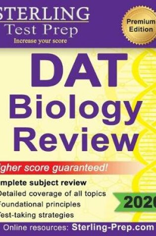Cover of Sterling Test Prep DAT Biology Review