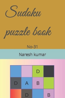 Book cover for Sudoku puzzle book