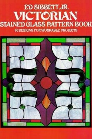 Cover of Victorian Stained Glass Pattern Book