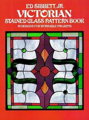 Book cover for Victorian Stained Glass Pattern Book