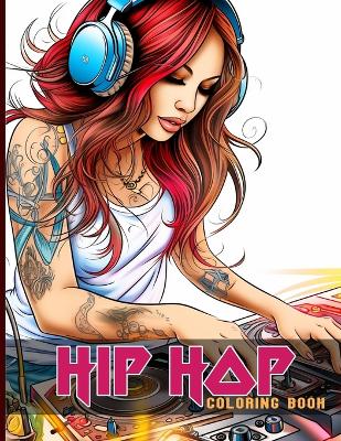 Book cover for Hip Hop Coloring Book