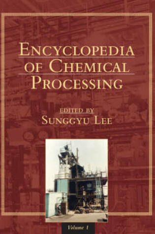 Cover of Enc Chem Process V1 Print