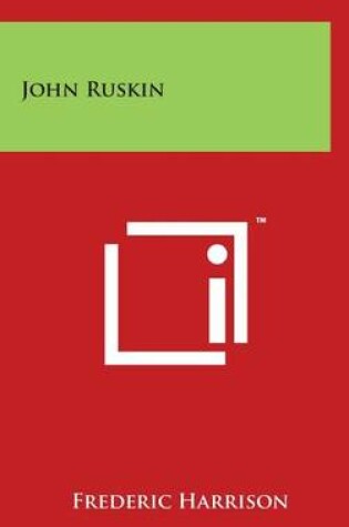 Cover of John Ruskin
