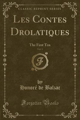 Book cover for Les Contes Drolatiques, Vol. 1