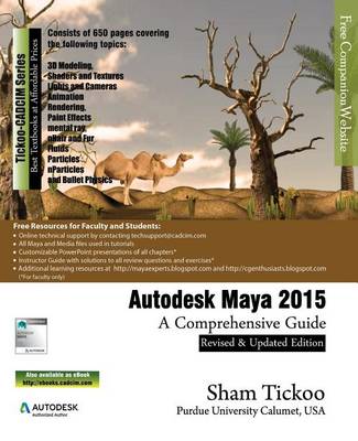 Book cover for Autodesk Maya 2015