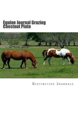 Book cover for Equine Journal Grazing Chestnut Pinto