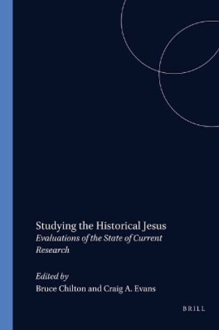 Cover of Studying the Historical Jesus