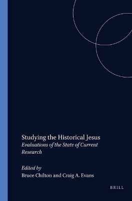 Book cover for Studying the Historical Jesus