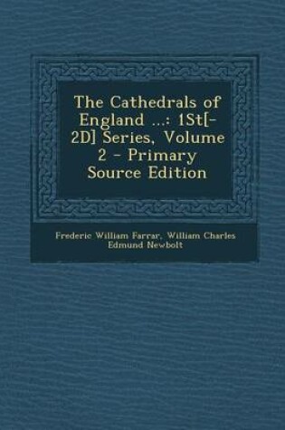 Cover of The Cathedrals of England ...