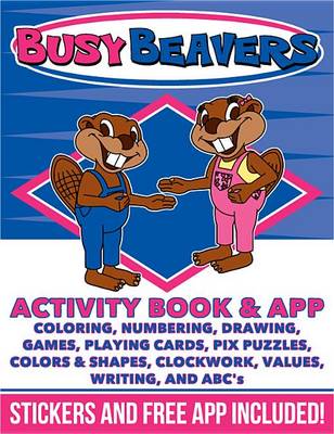 Book cover for Busy Beavers Activity Book & App