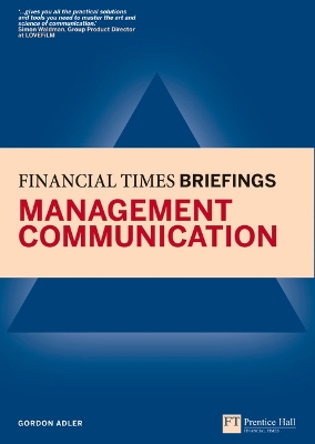 Book cover for Management Communication: Financial Times Briefing