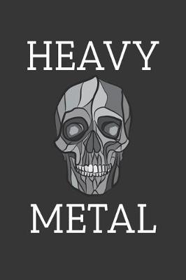 Book cover for Heavy Metal Skull Notebook