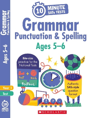 Book cover for Grammar, Punctuation and Spelling - Year 1