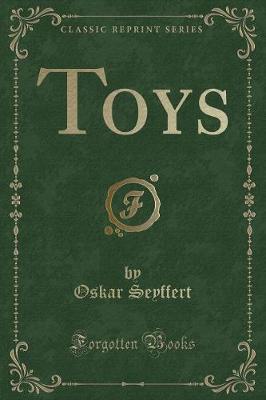 Book cover for Toys (Classic Reprint)