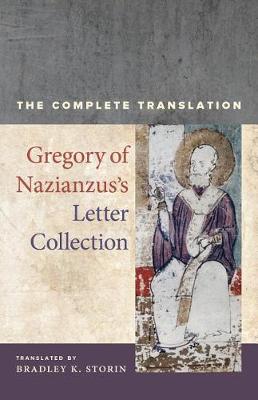 Cover of Gregory of Nazianzus's Letter Collection