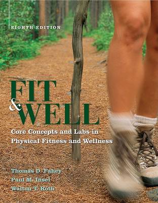 Book cover for Fit & Well W. Daily Fitness and Nutrition Journal