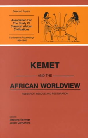 Book cover for Kemet and the African Worldview