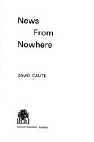 Cover of News from Nowhere