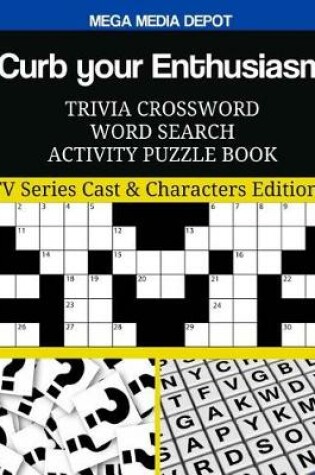 Cover of Curb your Enthusiasm Trivia Crossword Word Search Activity Puzzle Book