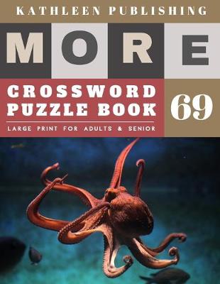 Book cover for Large Crossword puzzles for Seniors