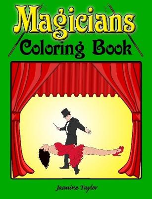 Book cover for Magicians Coloring Book