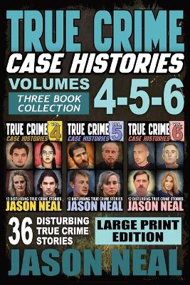 Book cover for True Crime Case Histories - (Books 4, 5, & 6) LARGE PRINT EDITION