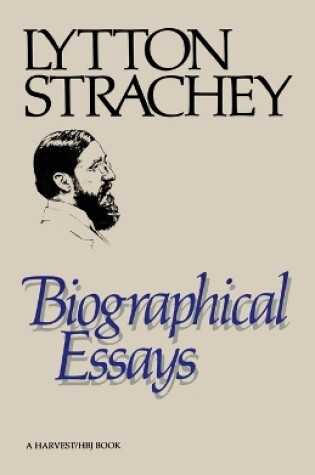 Cover of Biographical Essays