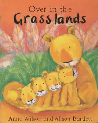 Book cover for Over in the Grasslands Board Book