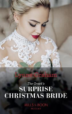 Book cover for The Greek's Surprise Christmas Bride