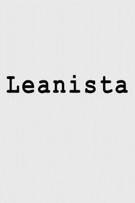 Book cover for Leanista