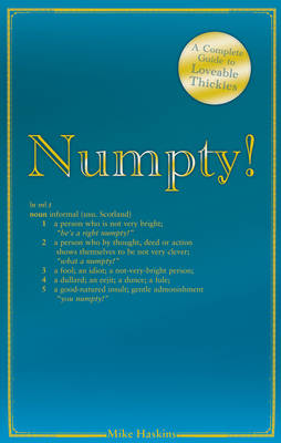 Book cover for Numpty!