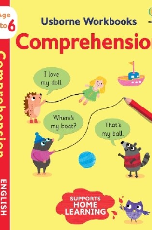 Cover of Usborne Workbooks Comprehension 5-6