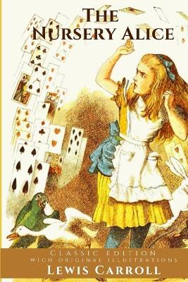 Book cover for The Nursery Alice by Lewis Carroll