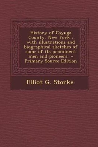 Cover of History of Cayuga County, New York