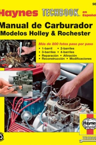 Cover of Manual De Carburadores Modelos Holley & Rochester