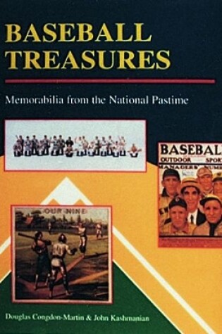 Cover of Baseball Treasures: Memorabilia from the National Pastime