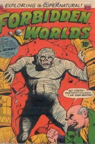 Cover of Forbidden Worlds Number 18 Horror Comic Book