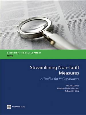 Cover of Streamlining Non-Tariff Measures