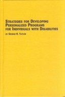 Cover of Strategies for Developing Personalized Programs for Individuals with Disabilities