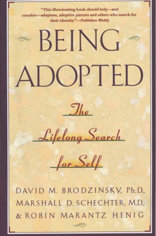 Cover of Being Adopted