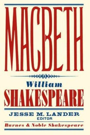 Cover of Macbeth (Barnes & Noble Shakespeare)