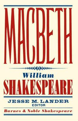 Book cover for Macbeth (Barnes & Noble Shakespeare)