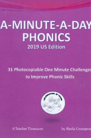 Cover of A-Minute-A-Day Phonics 2019 US Edition