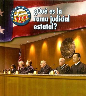 Book cover for ¿qué Es La Rama Judicial Estatal?